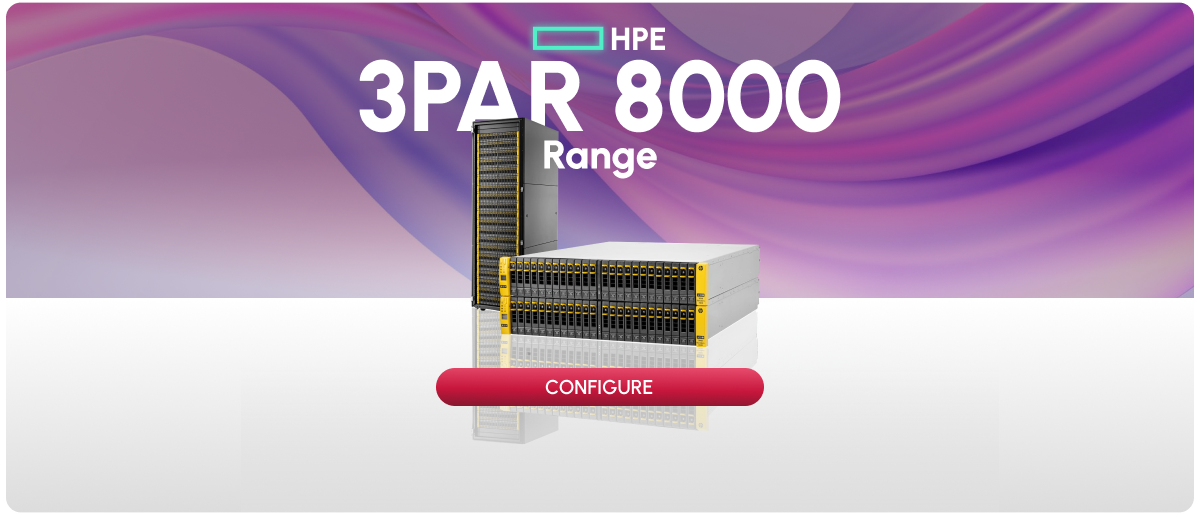 HPE 3 PAR 8000 Range